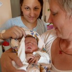 Babička, maminka a miminko