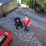 První procházka s Maminkou a Amálkou