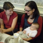 teta Včelda slaví narozeninu - Café Louvre