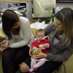 na vánoční besídce s tetama