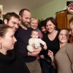 Dědeček slaví narozeniny