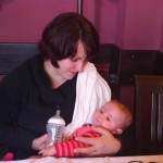 táta obhájil diplomku! tak slavíme :-)