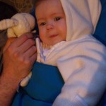 ve spacáku na Klínovci (teda jako v chatě :-) )