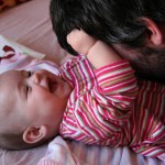 táta dělá legraci