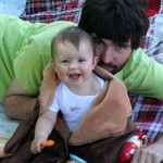 na zpáteční cestě před obědem ...