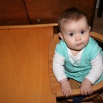 nová stará dětská židlička