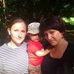 na návštěvě na táboře u tety Miru