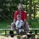 s dědou na dvojplošníku :-)